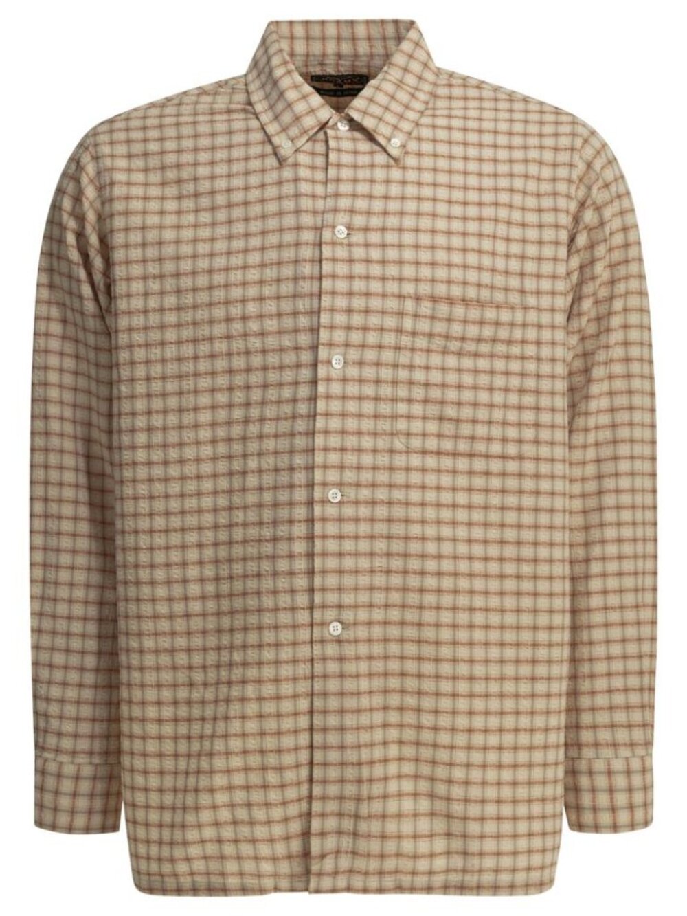 Beams Plus Open Bd Sucker Casual Shirt Tag Size XL Men